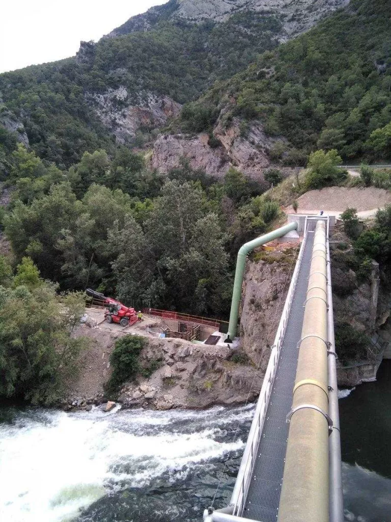 Tràmits per a les obres del reg de Peramola
