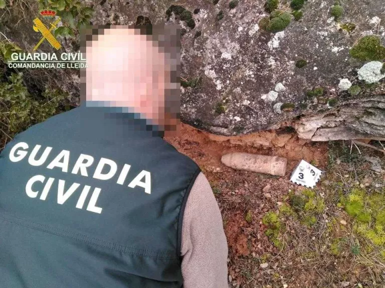 Troben un projectil de la Guerra Civil a l'Albagés