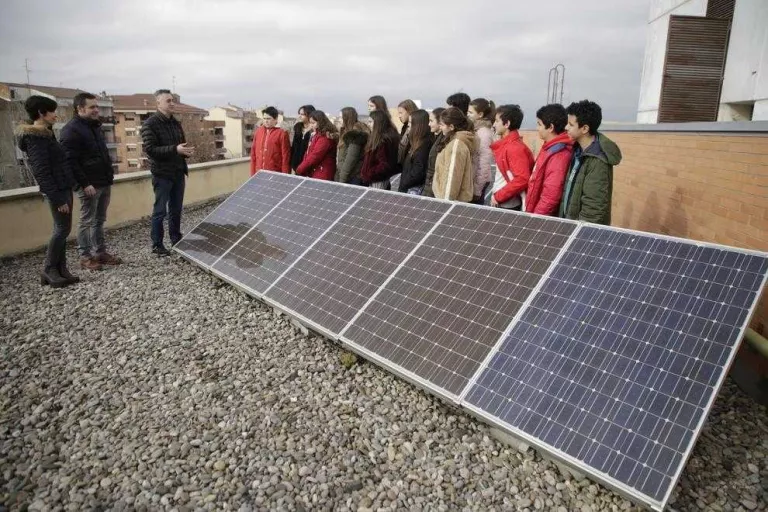 El Maria Rúbies, institut pioner a utilitzar energia solar per a autoconsum a Catalunya