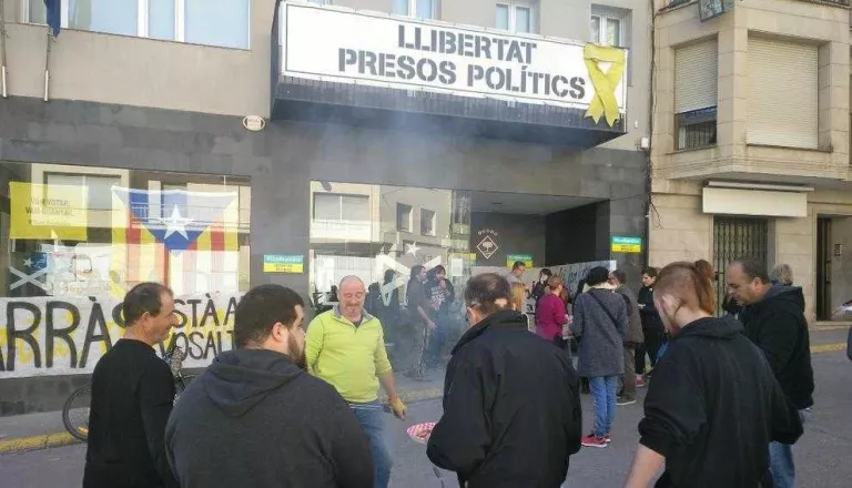 Final a la tancada al consistori d’Alcarràs del CDR