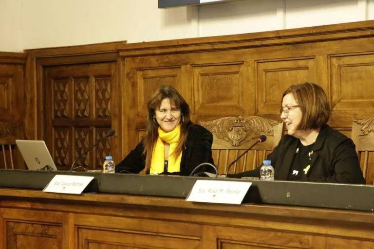 La consellera Borràs repassa 80 anys de cultura catalana