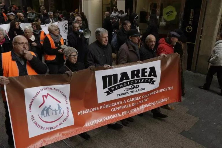 Els pensionistes lleidatans, contra la precarietat i la pobresa energètica