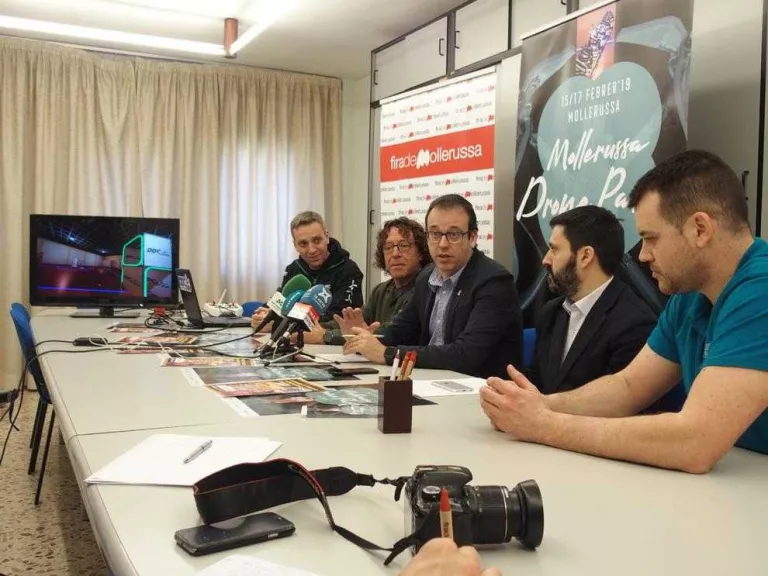 La primera cursa de drons de Catalunya, a Mollerussa