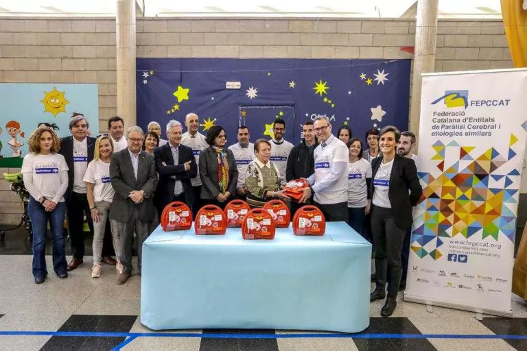 Donació solidària per als malalts de paràlisi cerebral