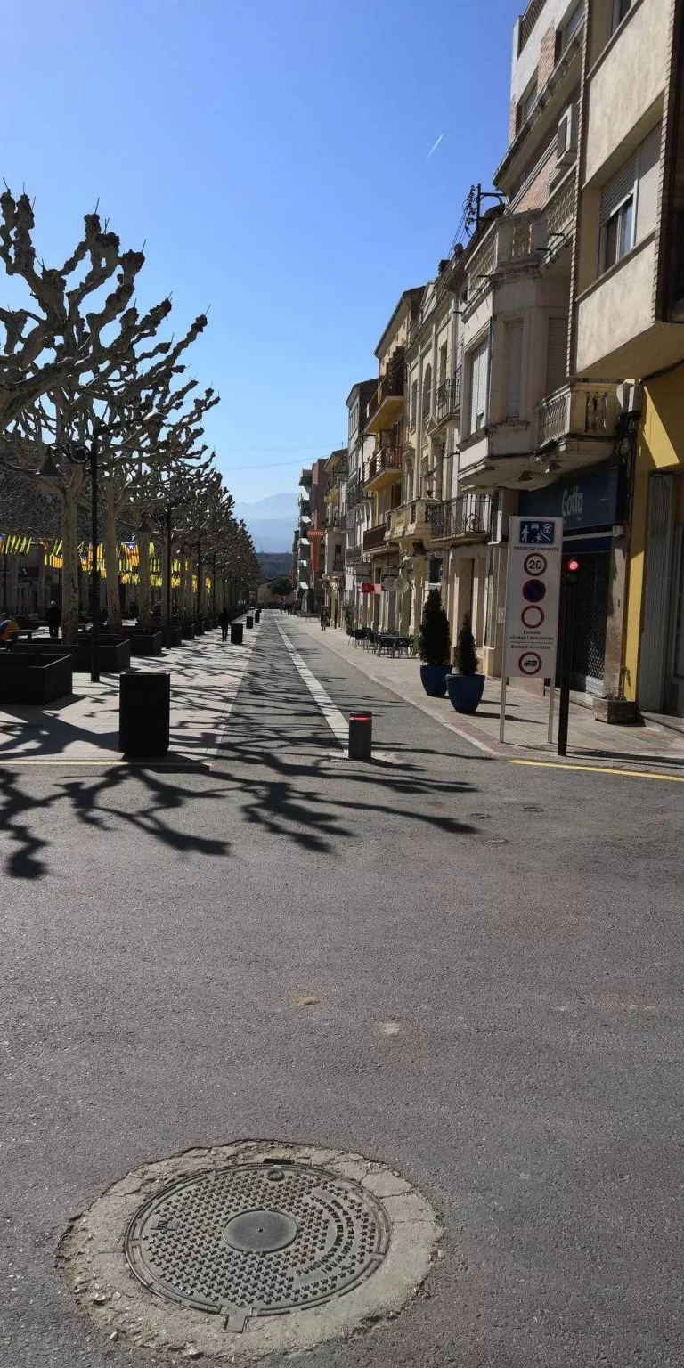 La circulació per la rambla de Tremp es limitarà a 140 veïns