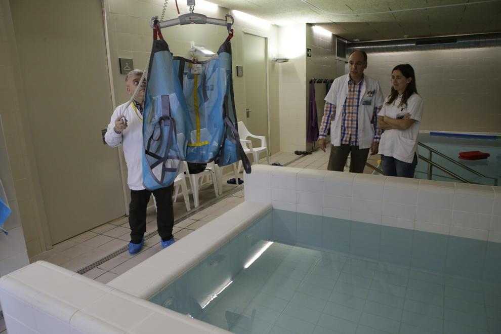 El CAP Onze de Setembre estrena per fi les primeres piscines públiques per a rehabilitació