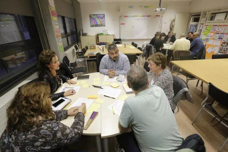 Taller sobre el civisme al col·legi La Mitjana