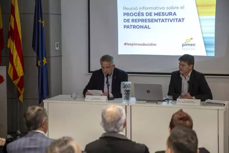 Foment i Pimec ultimen un pacte per la representativitat