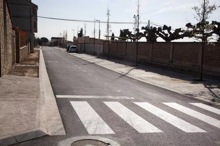 Més obres a l’avinguda de l’Esport de Castellserà