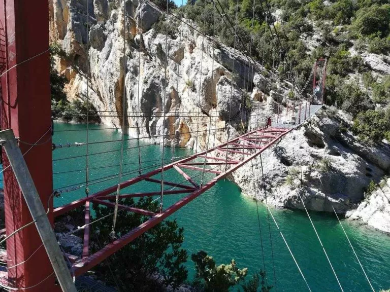 La passarel·la de Mont-rebei reobre avui després de 4 mesos