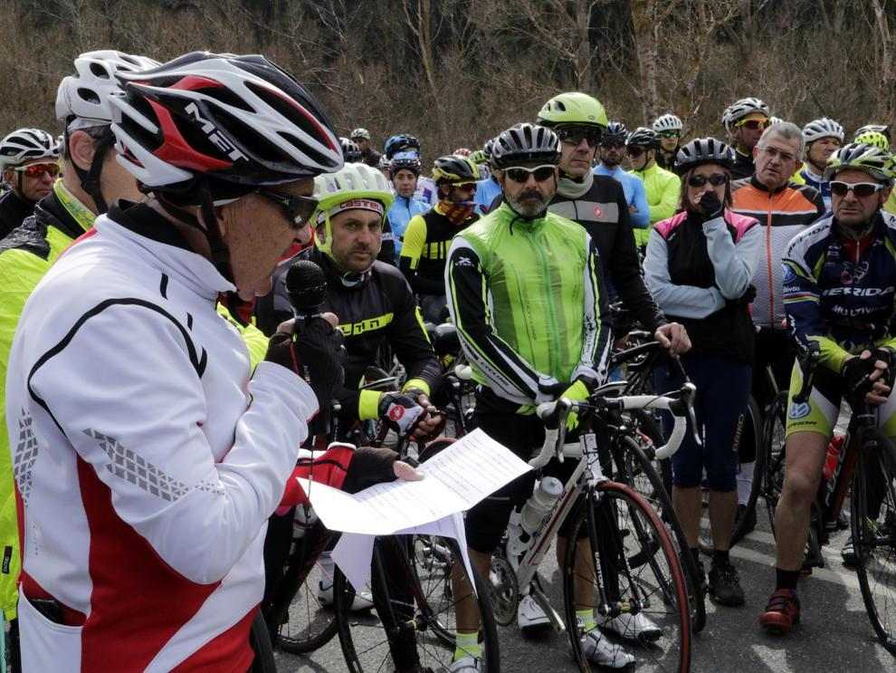 Marxa reivindicativa en record del ciclista atropellat a Martinet