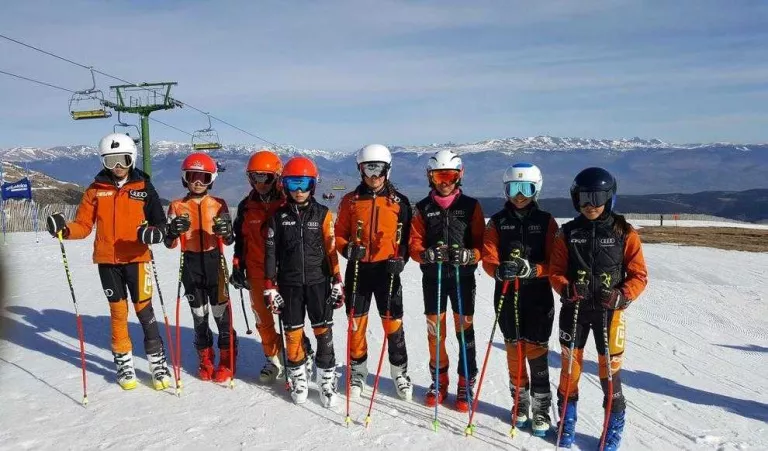Cinc esquiadors del CEVA, al Top 10 del Català de la Molina