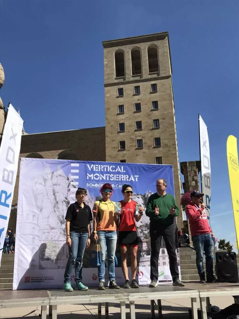 Codina, segona a la Vertical Montserrat