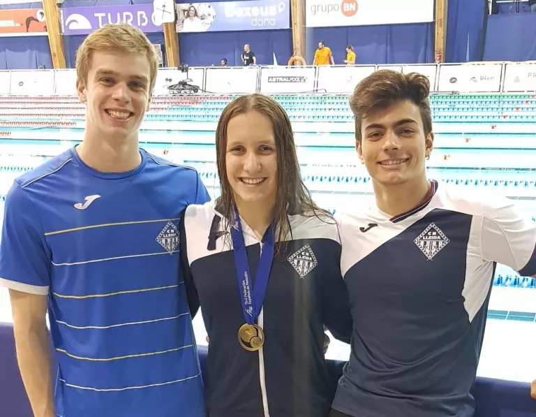 Paula Juste, campiona d’Espanya júnior de 200 lliure
