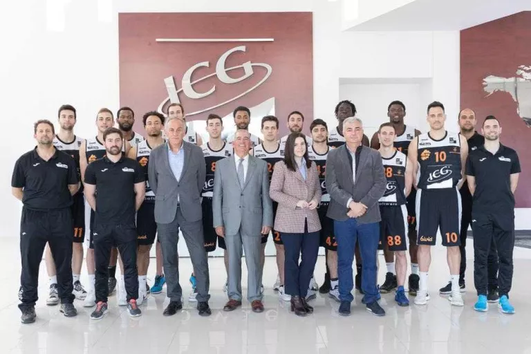 El Força Lleida visita les instal·lacions del patrocinador, ICG
