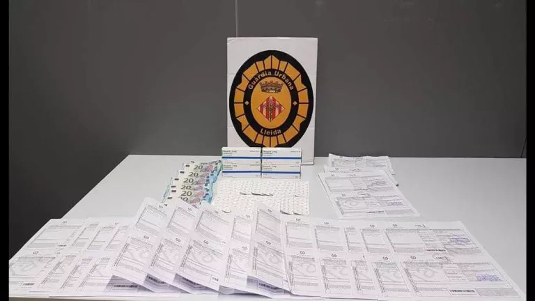 Arrestat un conductor amb 36 receptes falsificades