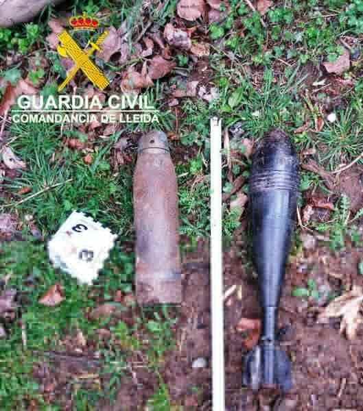 Desactiven 13 explosius de la guerra aquest any a Lleida