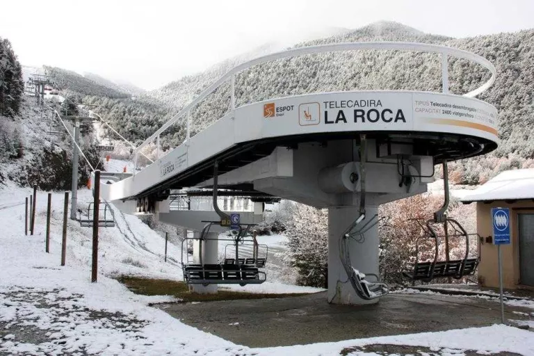 El telecadira de la Roca que serà substituït per un de nou.