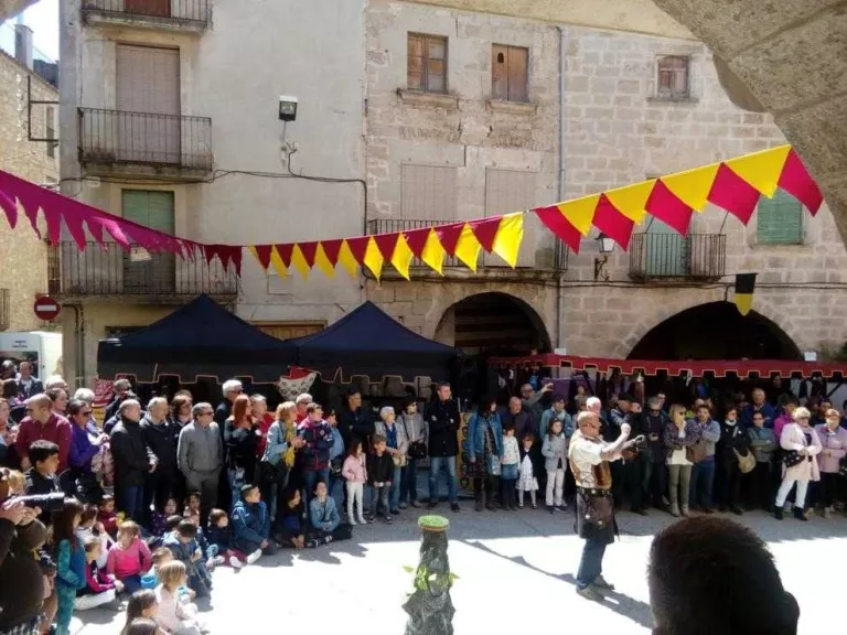 Arbeca torna dos dies a l'edat mitjana amb el Mercat del Duc