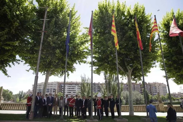 L'ajuntament de Lleida celebra el Dia d'Europa