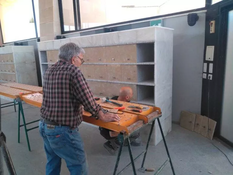 Construcció de 144 columbaris per dipositar urnes al cementiri de Lleida