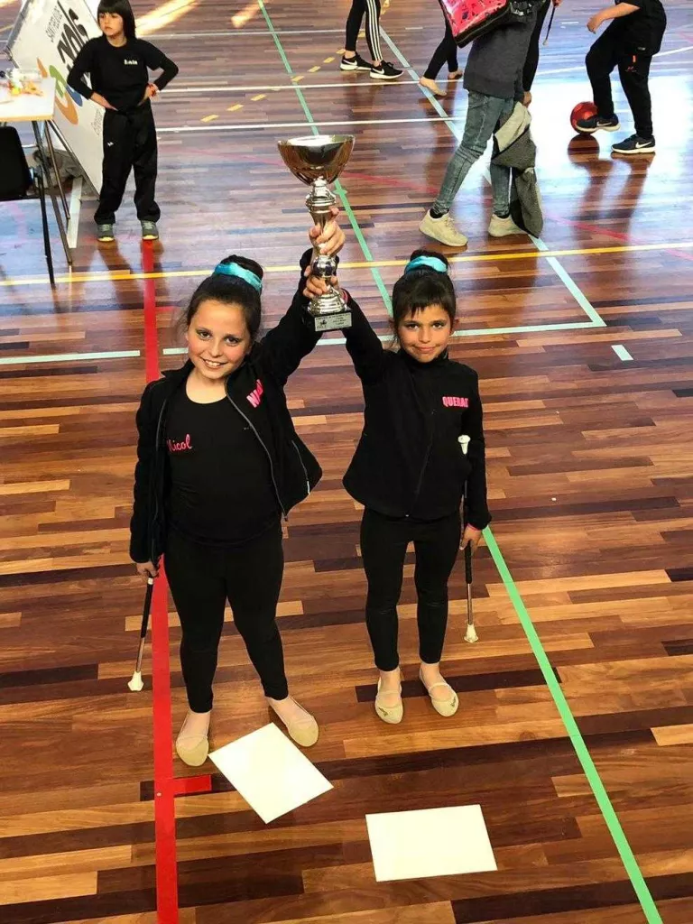 El Twirling Benavent, campió de Catalunya en parella infantil