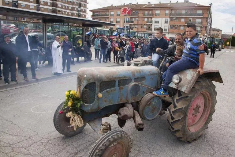 Desfilada de tractors a Agramunt