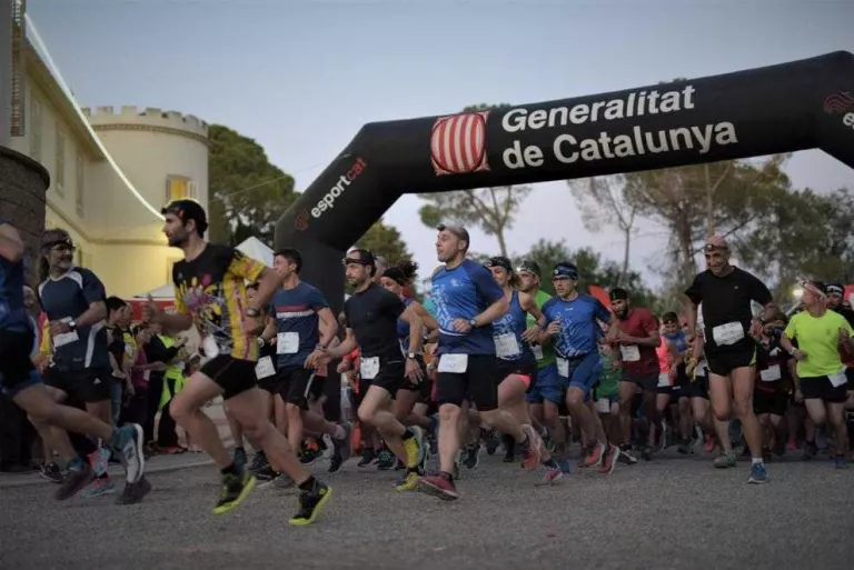 Cristina Solé i Martí Sabaté s'imposen en la Cursa Nocturna del Castell del Remei