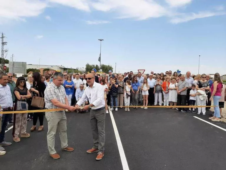 Soses inaugura la nova ronda nord que traurà el trànsit pesant de l’interior