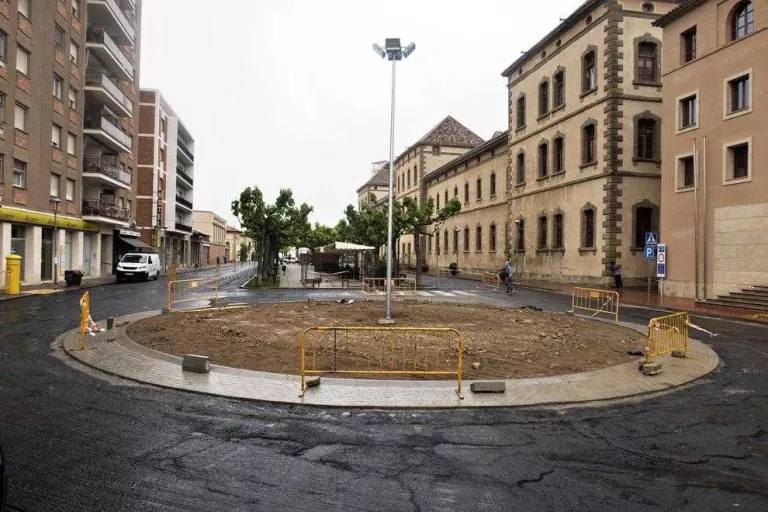 Cervera inicia la remodelació del cèntric passeig Jaume Balmes
