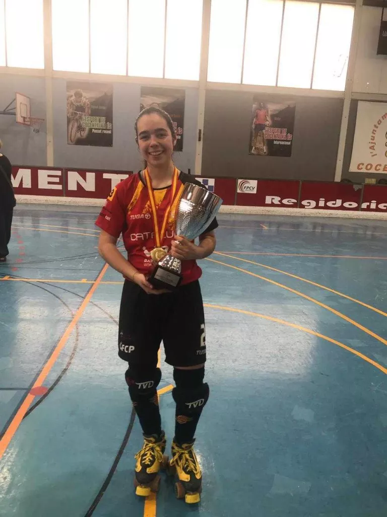 Laura Porta, campiona d'Espanya sub-18 amb Catalunya