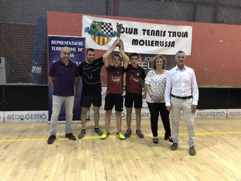 El CTT Borges, campió provincial per equips de tennis taula