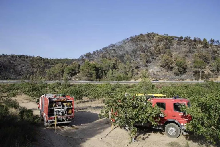 Una burilla podria haver causat l’incendi de Maials, encara que descarten intencionalitat