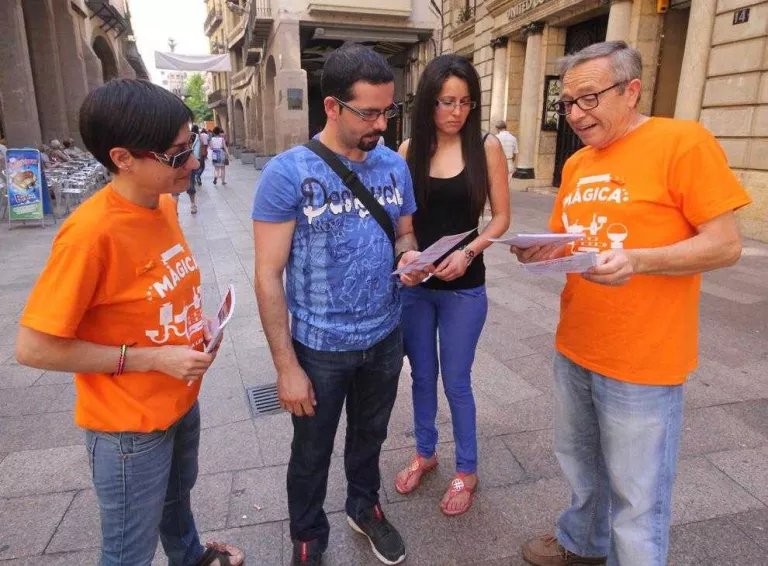 Lleidatans ‘imparables’ prenen el carrer