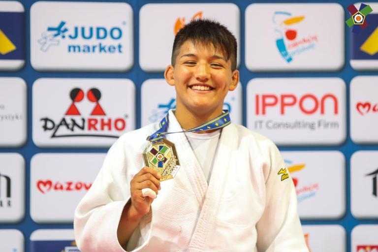 Ai Tsunoda, del Dojo Lleida, campiona d’Europa cadet