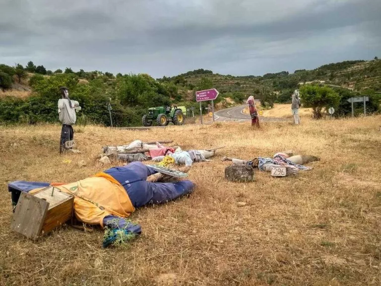 Atac vandàlic contra els ‘estimaocells’ de Vallbona de les Monges