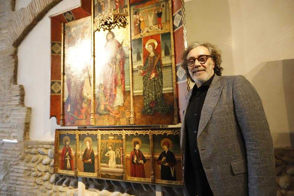 Tatxo Benet, mecenes del Museu de Lleida després de l'"acció violenta" de l'11-D