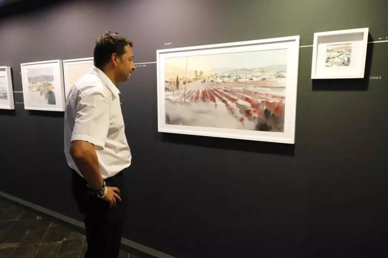 Exposició d’aquarel·les de Robert Martí Ripoll a l’IEI