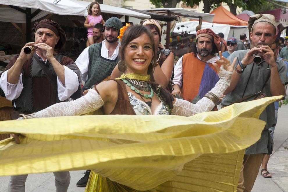 Bany de masses al Guimerà medieval