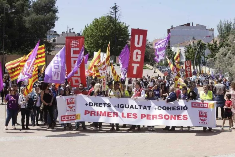 UGT guanya a Lleida i Girona i CCOO venç a Barcelona i Tarragona