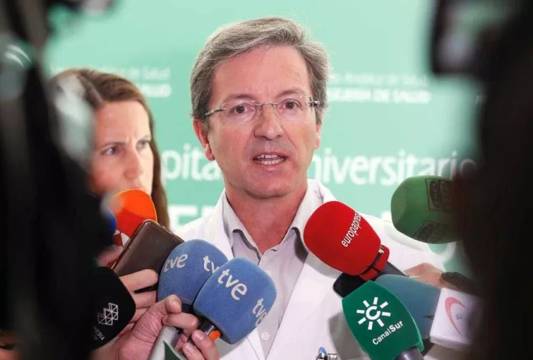 José Miguel Cisneros, portaveu de l’Hospital del Rocío de Sevilla.