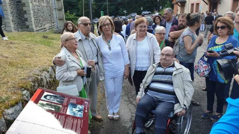 Homenatge a Conxita Grangé celebrat el passat 26 de juliol a la Torre de Capdella.