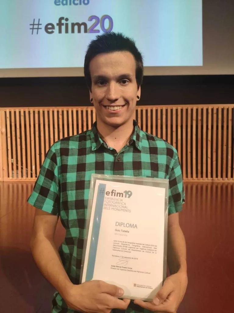 Premi per a un alumne del cicle d’Imatge de l’institut Caparrella