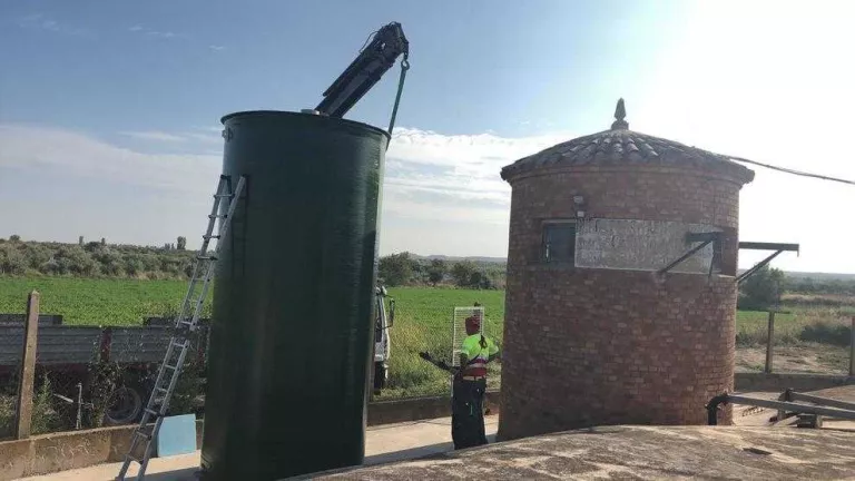 Obres per evitar l’aigua tèrbola a Castelldans