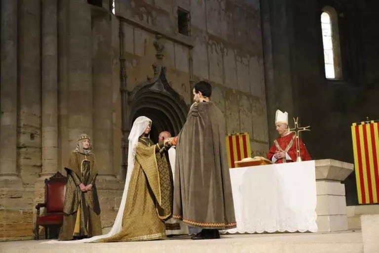 Casament reial a la Seu Vella