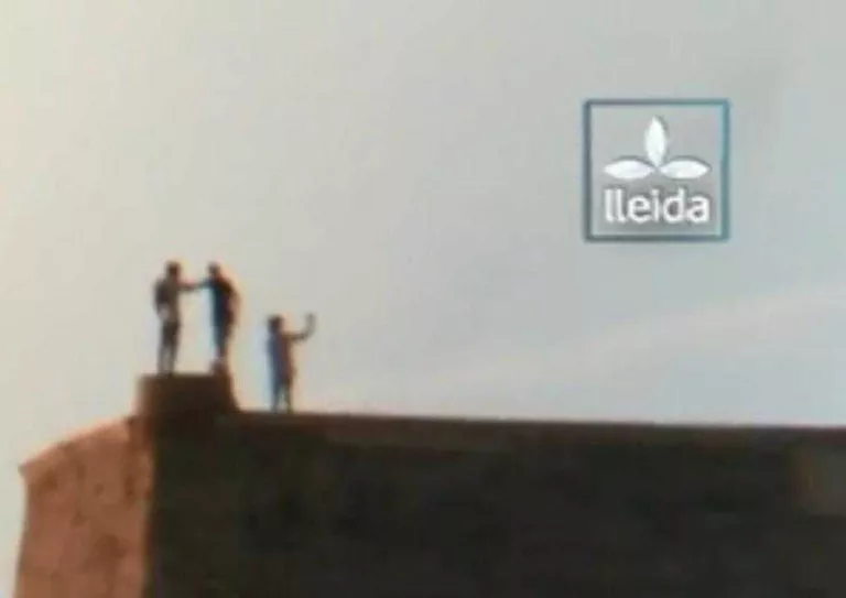 Selfies arriscades al baluard de la Seu Vella