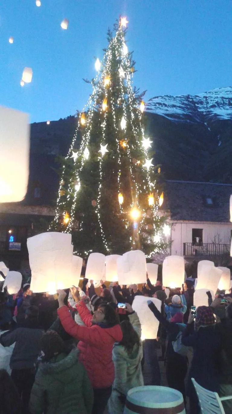 Empreses competiran per decorar arbres de Nadal a Naut Aran