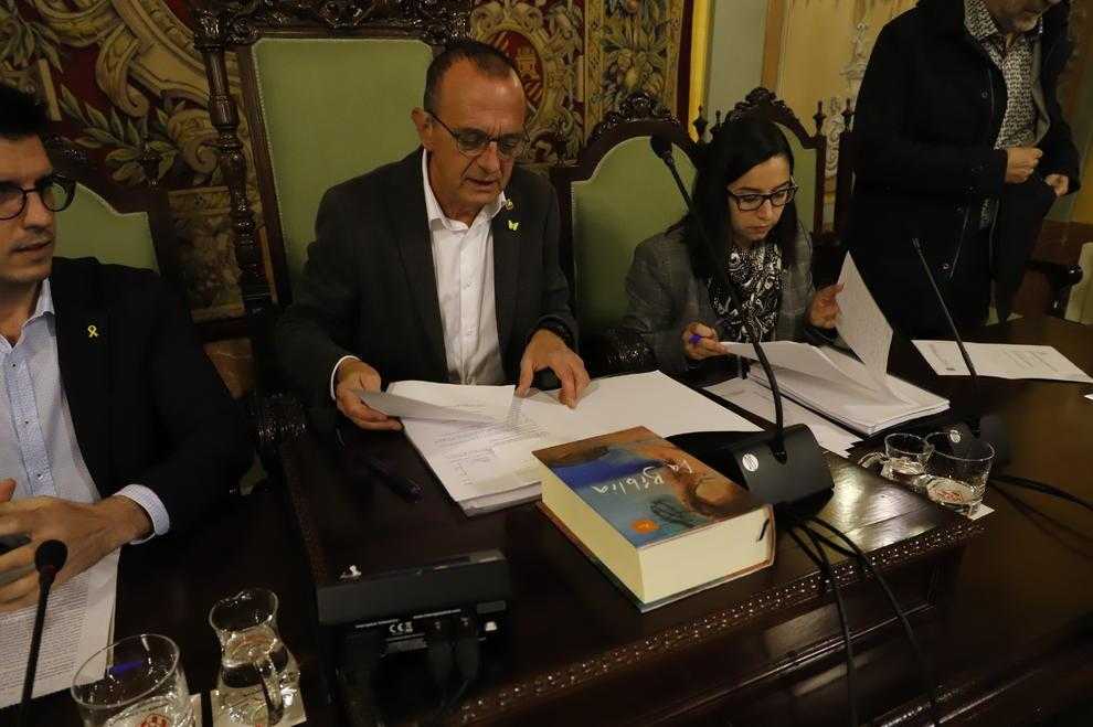 #SentènciaProcés: La Paeria reprova la sentència amb els vots del govern tripartit