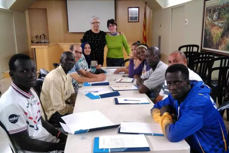 Torrefarrera imparteix un curs de català per a immigrants