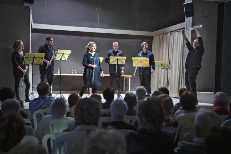 Un sextet de flautes obre el XV Festival de Música de Concabella